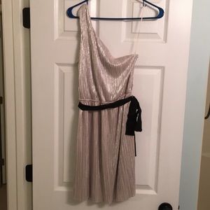 Gorgeous shimmery one shoulder dress